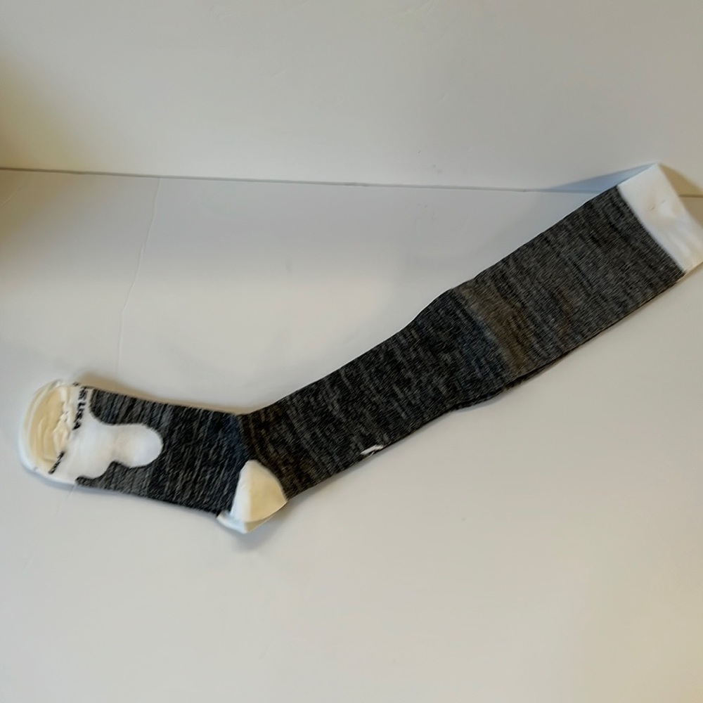 PRO COMPRESSION Unisex Knee High Compression Socks Heather Slate Wide Calf
